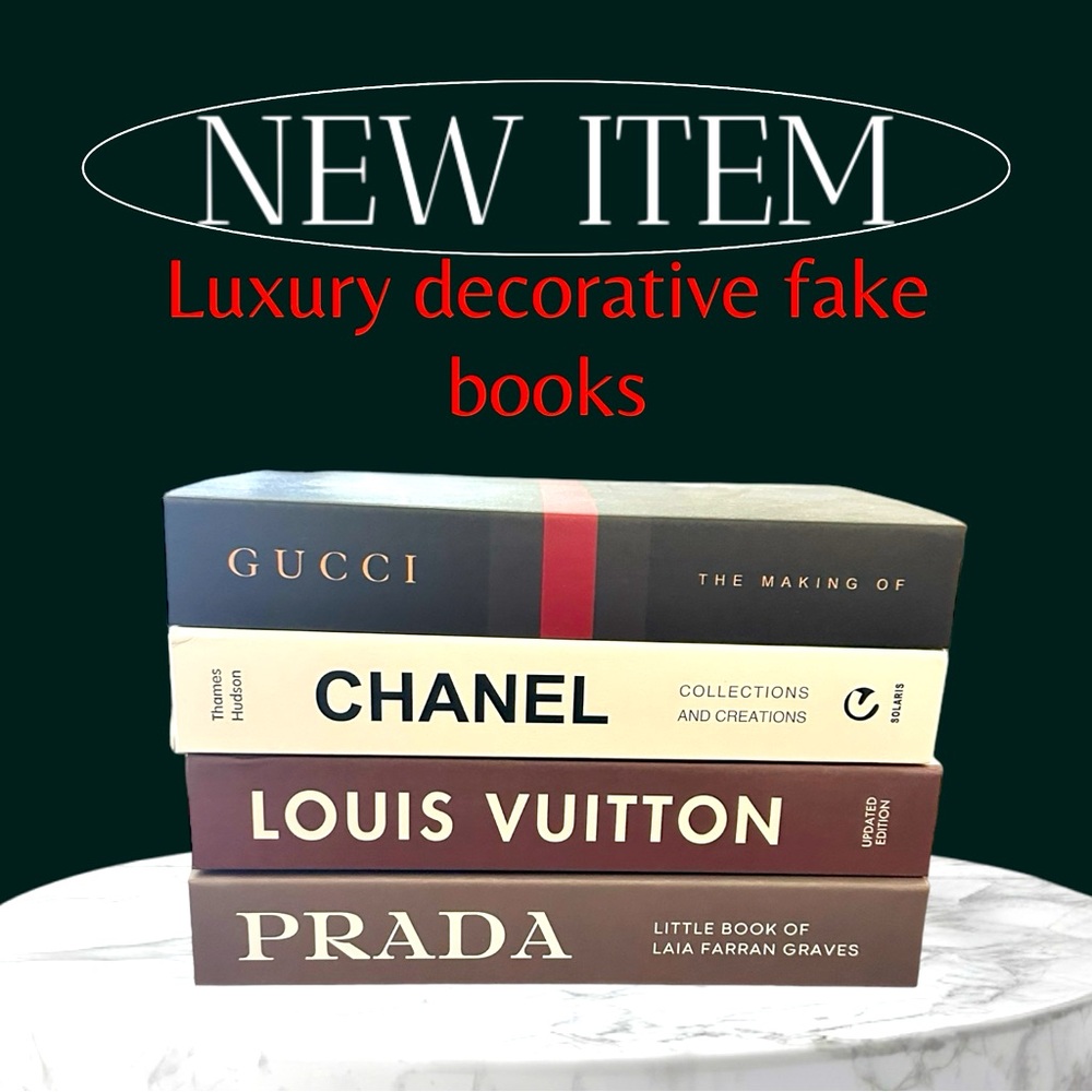 Luxury decorative fake books! Price for 4 books